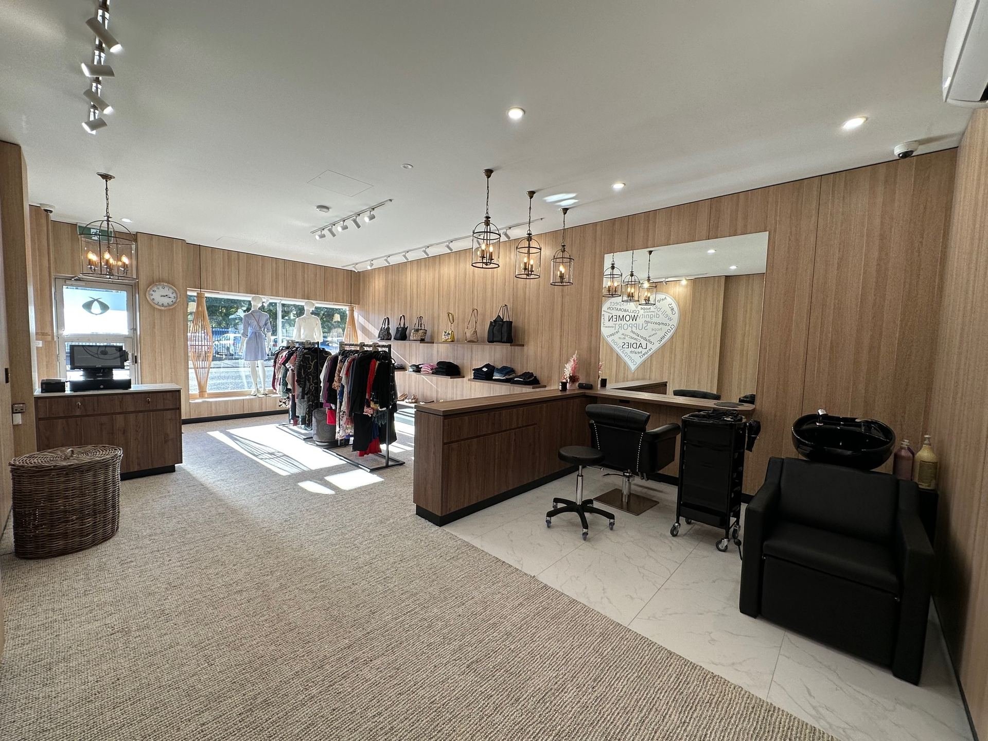 Inside the Oakdene Ladies Boutique