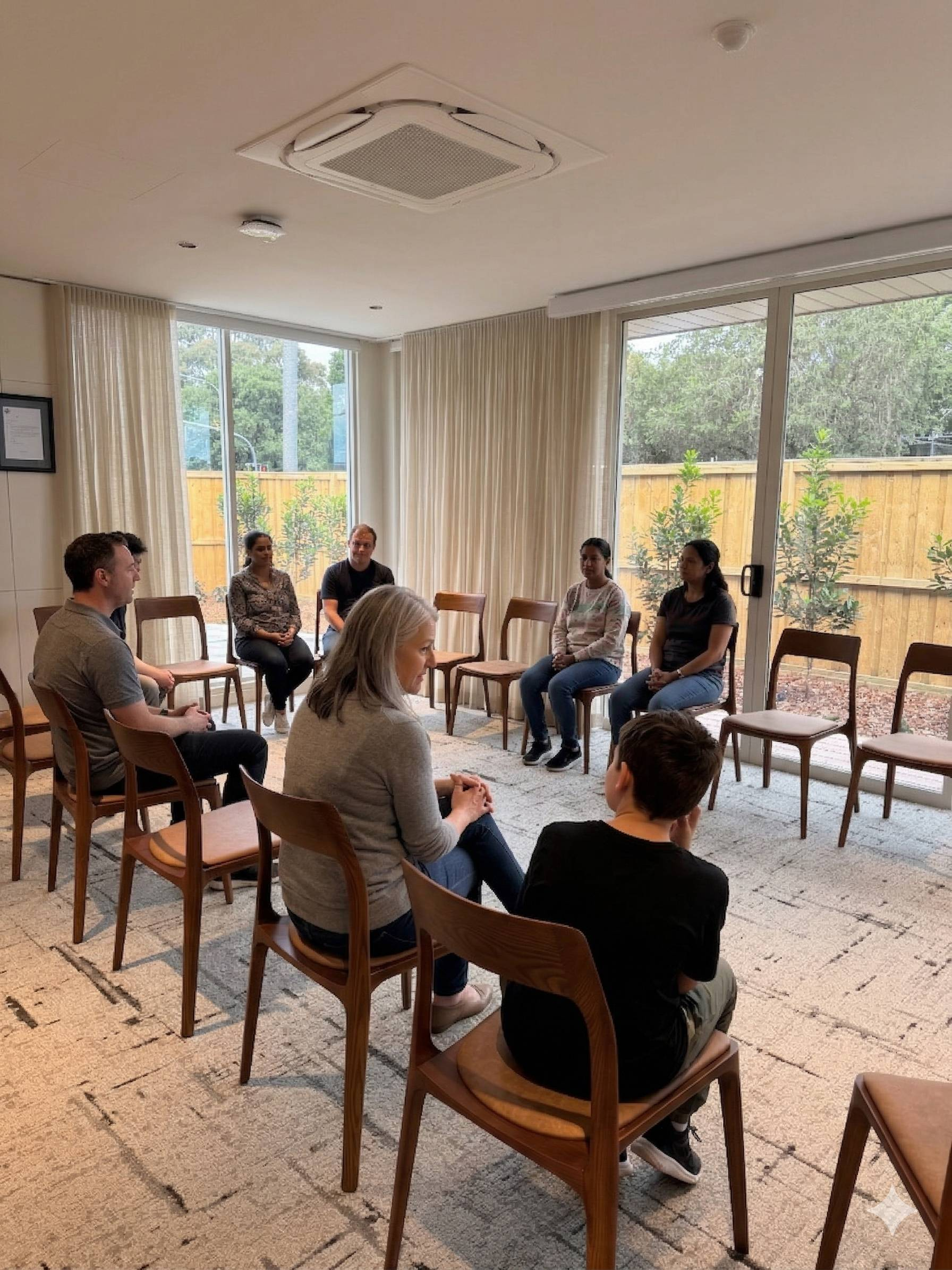 Group meeting room at Oakdene House
