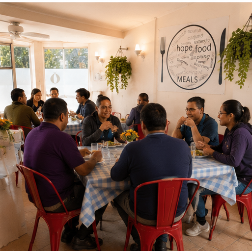 Inside the Oakdene Kitchen dining room