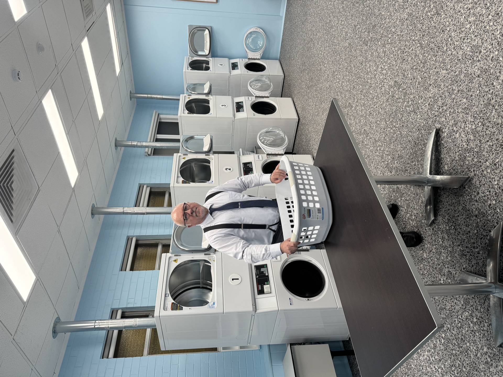 Oakdene Laundrette in use
