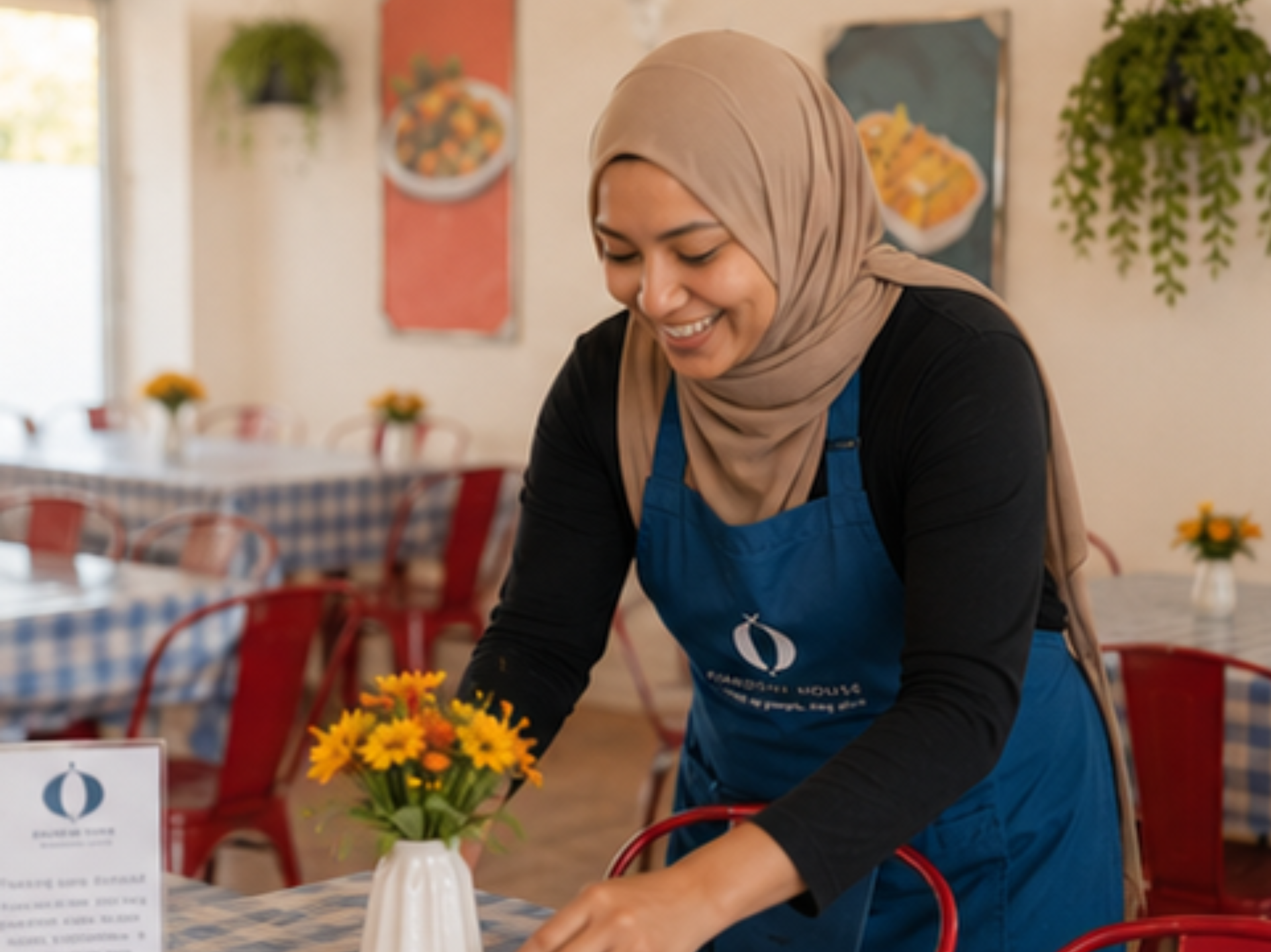 Oakdene Kitchen volunteer